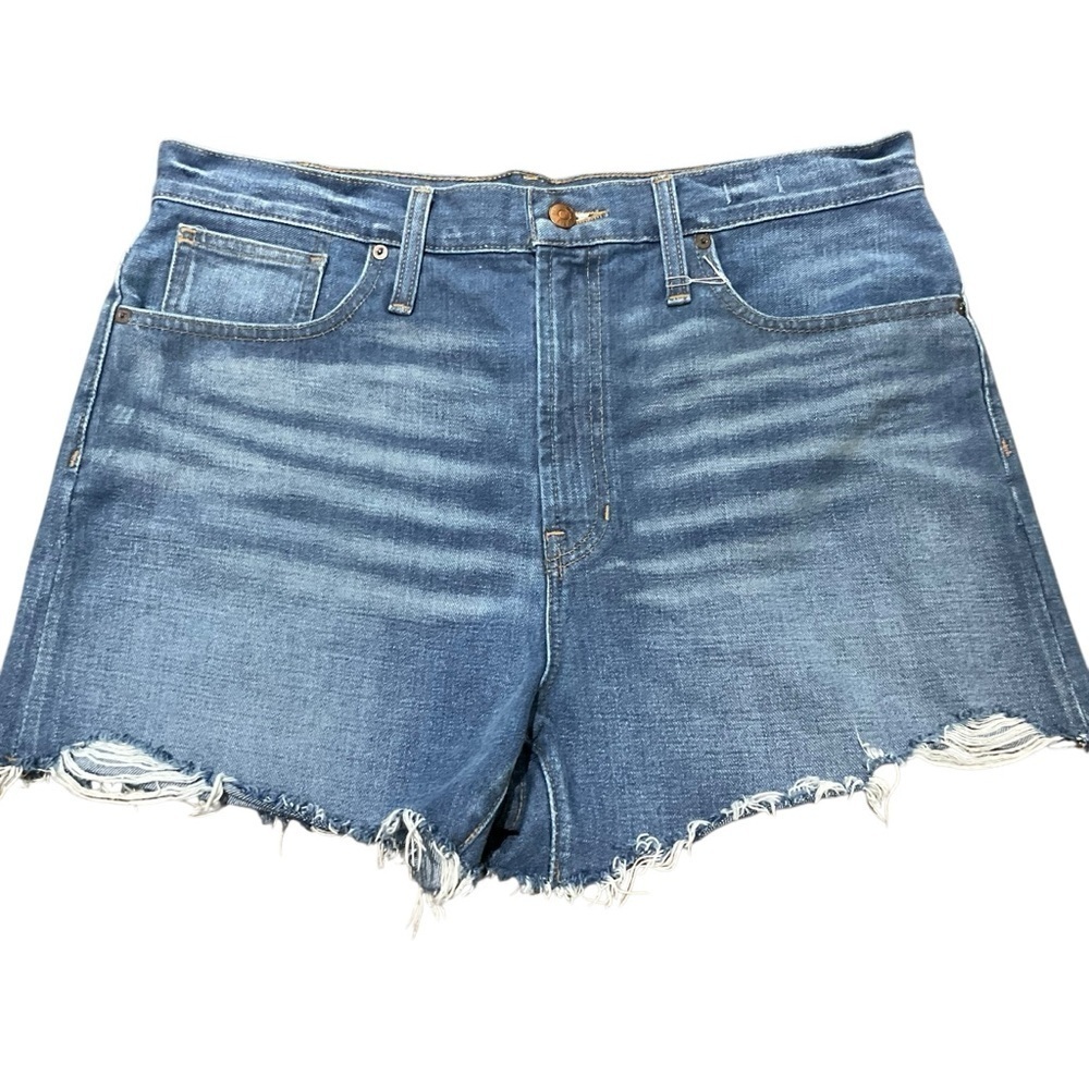 Madewell Perfect Jean Short Distressed Cut-Off Style Size 31